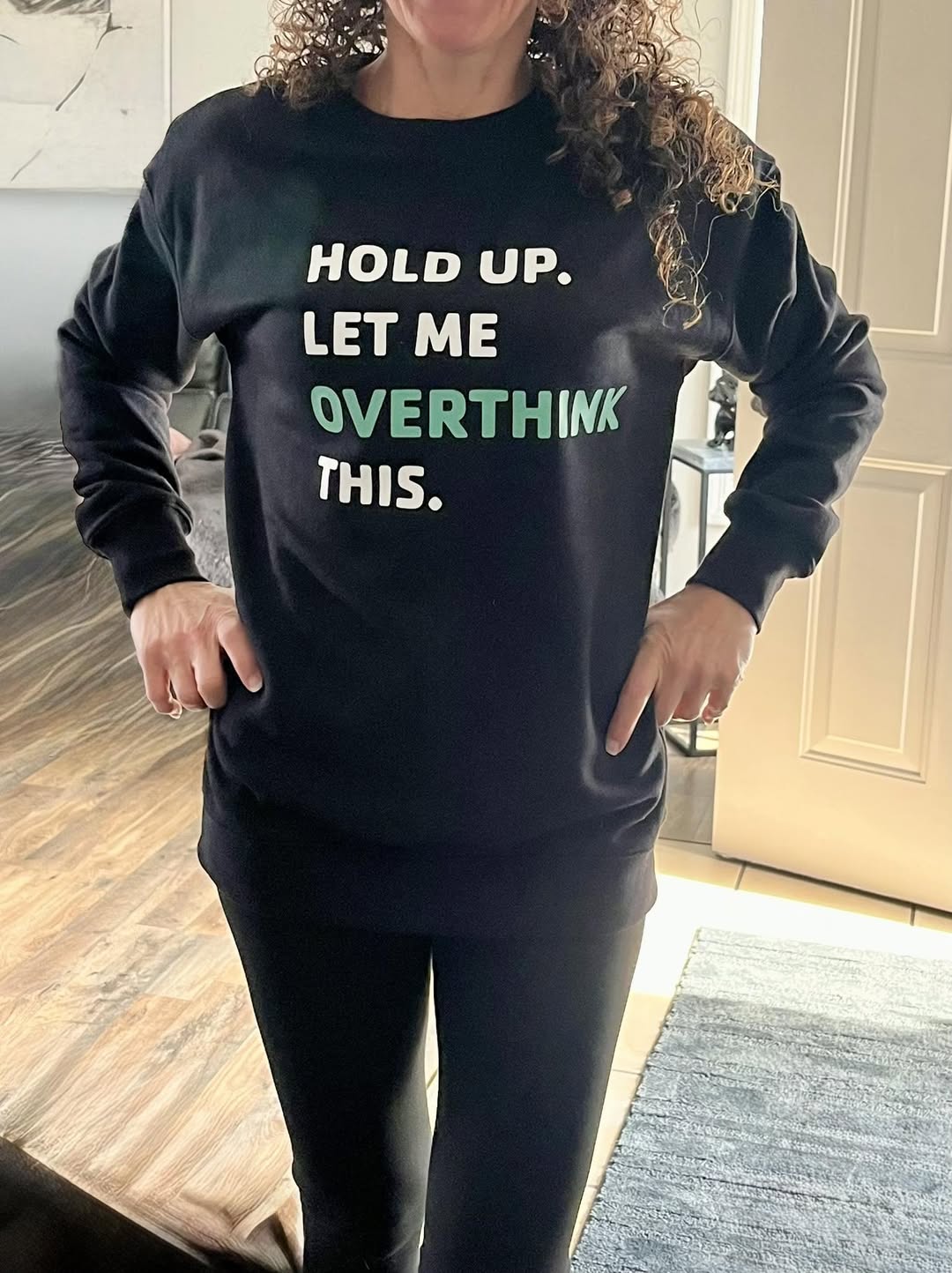 Custom overthinker shirt