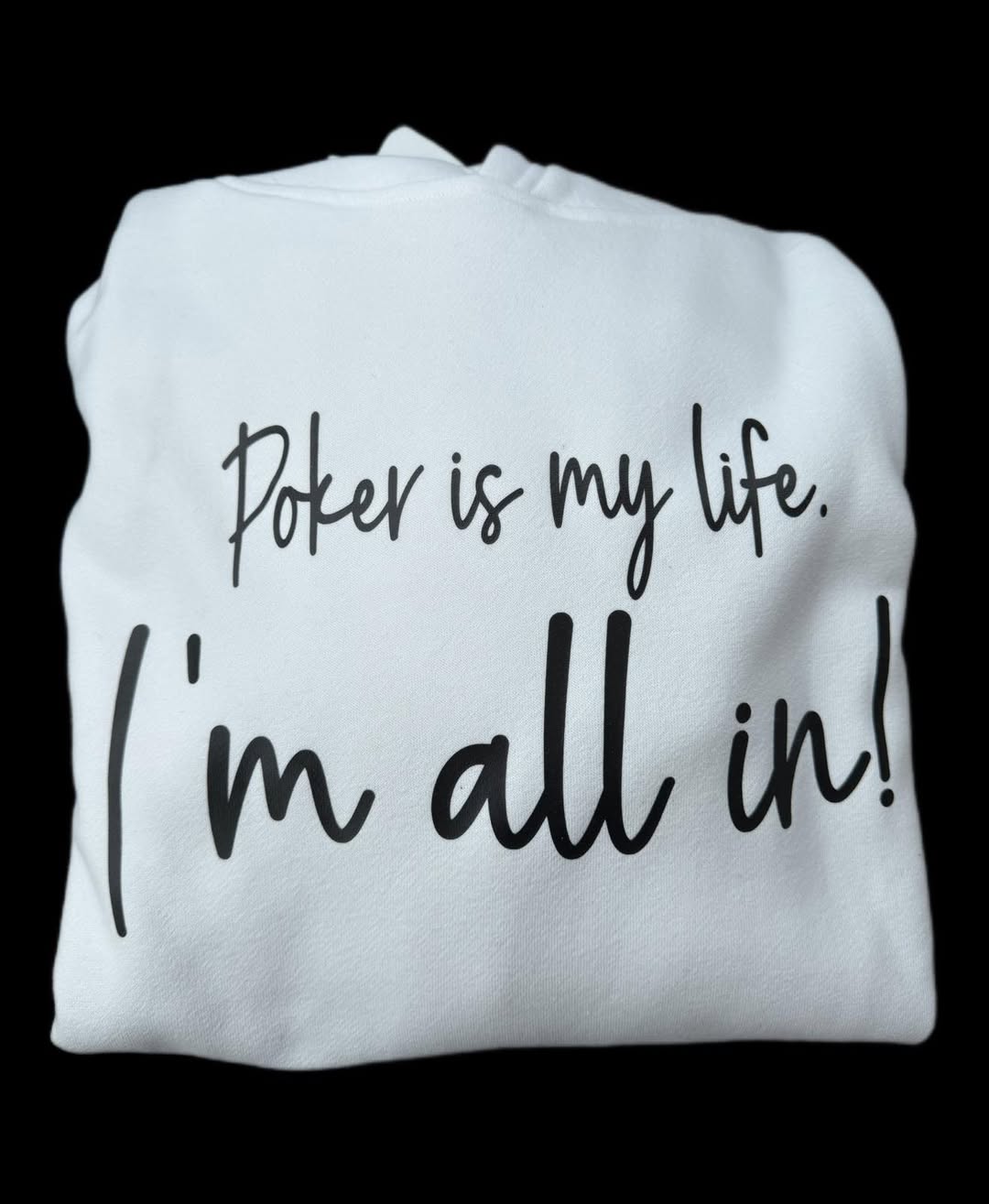 Custom poker hobby shirt